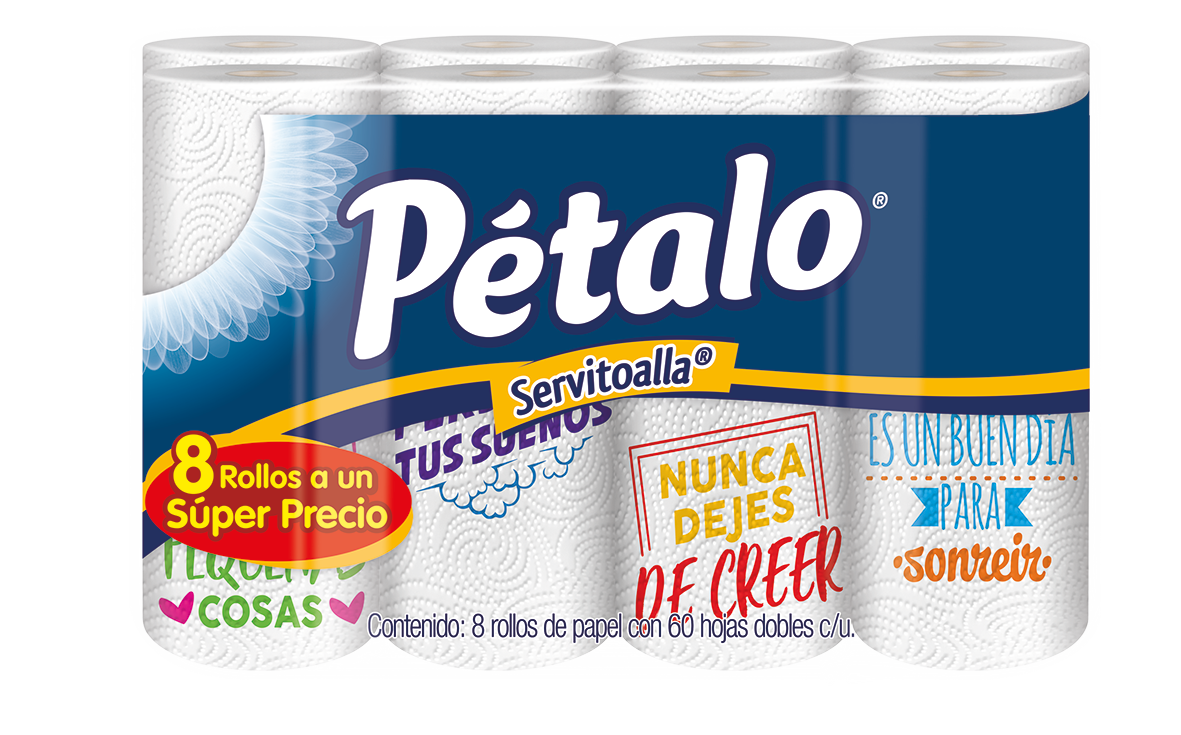 Servitoalla® Pétalo® Multicorte  8's